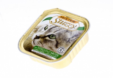 Vlažna hrana za mačke Stuzzy Mr. Stuzzy Cat teletina i šargarepa 100gr